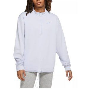 NWT Nike Women's Large Easy 1/2 Zip Fleece Pullover Sweatshirt Oversized